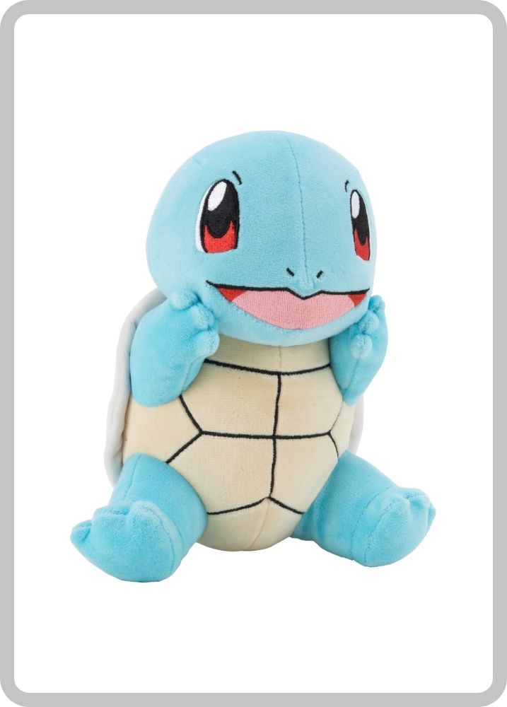 Peluche Suckot - Squirtle 20cm - Pokemon TCG