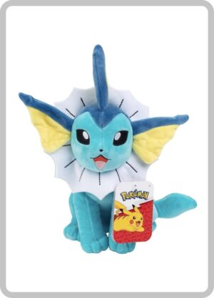 Peluche Suckot - Vaporeon 20cm - Pokemon TCG