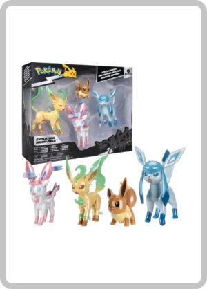 Set De 4 Figuras - Evolucion Eevee