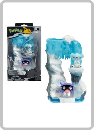 Set de Juego Ambiental - Cubchoo y Shellder- Pokémon