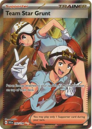 Team Star Grunt 242/198 - Ultra Rare - Scarlet & Violet Base Set - Pokemon TCG
